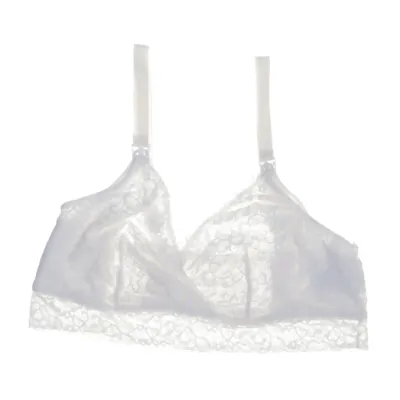 Bralette (Vit) från H&M Bomull, Elastan, Polyamid