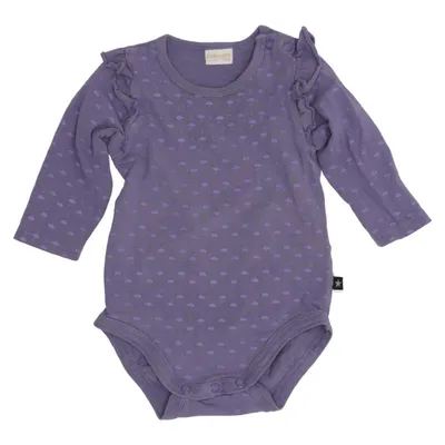 Romper (Lila) van Baby by Lindex Katoen, Elastaan