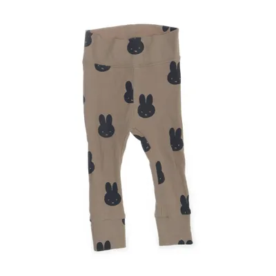 Leggings (Beige, Svart) från Hema Elastan, Ekologisk bomull