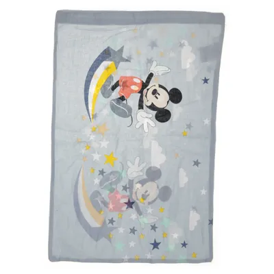 Örngott (Blå, Flerfärgad) från Mickey Mouse Bomull
