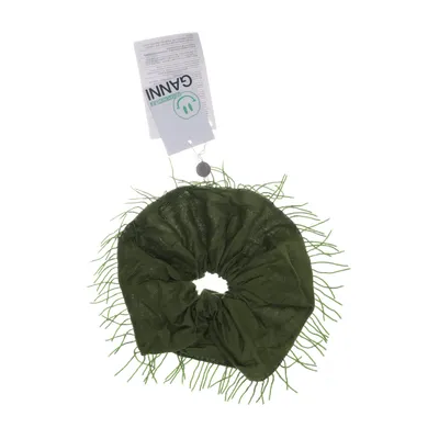Haarelastiekje (Groen) van Ganni