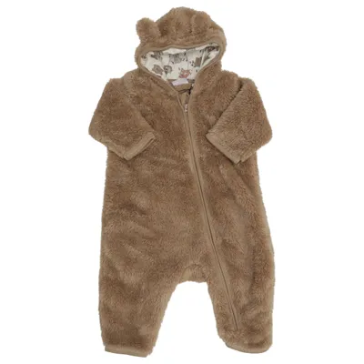 Strampler (Braun) von MyWear Baby Baumwolle, Polyester