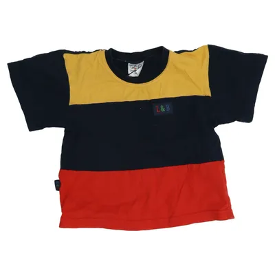 T-shirt (Blauw, Geel, Rood, Meerkleurig) van Lingon & Blåbär Katoen