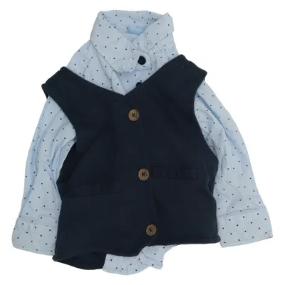 Set (Blauw) van Dopo Dopo Baby Katoen