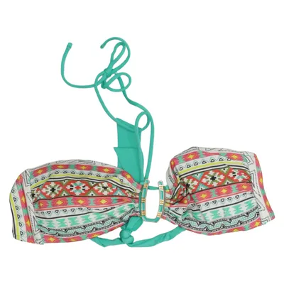 Bikini top (Green, Multicolored) from Watercult Elastane, Polyamide