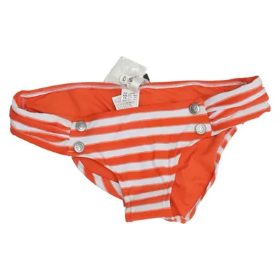 Bikini bottom (Orange, White) from Seafolly Elastane, Polyamide