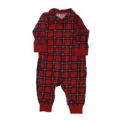 Sparkdräkt (Röd, Flerfärgad) från Lindex Baby Bomull