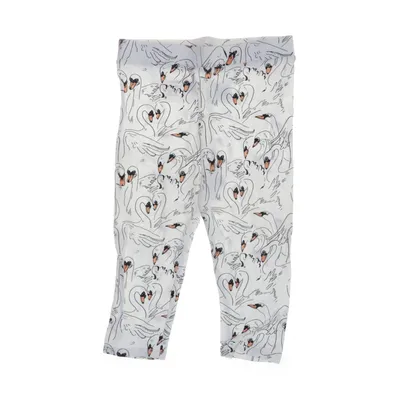 Leggings (Wit) van Minimarket Organisch katoen, Elastaan
