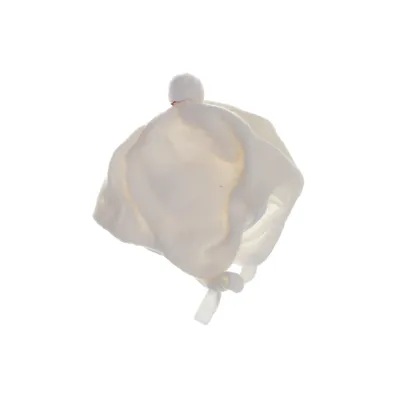 Toppluva (Vit) Bomull, Ull