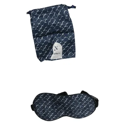 Slaapmasker (Blauw, Wit) van Naturligolie