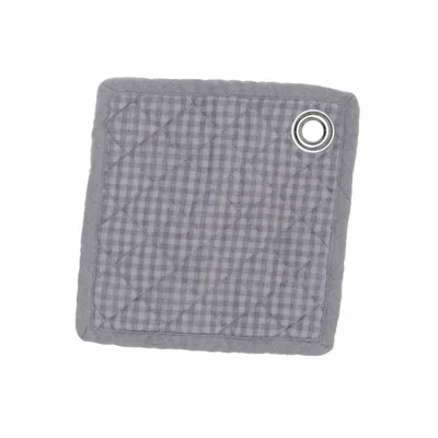 Grytlapp (Grå, Vit) från Kotikulta Polyester, Polyuretan, Återvunnen bomull