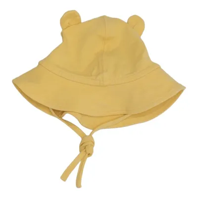 Bucket hat (Geel) van Polarn O. Pyret Elastaan, Organisch katoen