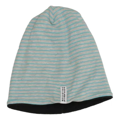 Beanie-Mütze (Blau, Grau) von Geggamoja Collection Bio-Baumwolle, Polyester