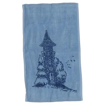 Serviette (Bleu) de Moomin by Arabia Coton