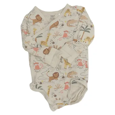 Body (Beige, Multicolore) de Lindex Newborn Coton, Élasthane