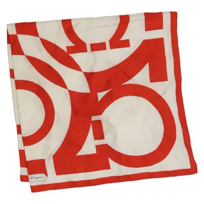 Mouchoir (Rouge, Blanc) de Salvatore Ferragamo