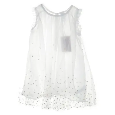 Dress (White, Gold) from Tex Baby