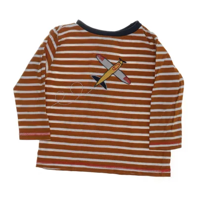 Langærmet t-shirt (Orange, Flerfarvet) fra Alana