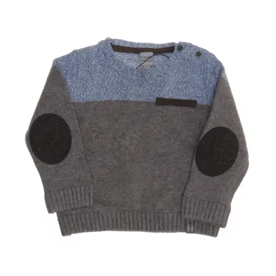 Sweater (Brown, Blue) from Paper Moon Cashmere, Cotton, Viscose, Nylon