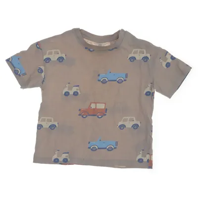 T-shirt (Beige, Multicolored) from H&M Cotton
