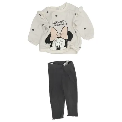Sweatshirt (Wit, Meerkleurig) van H&M Kids x Disney Katoen, Elastaan, Polyester