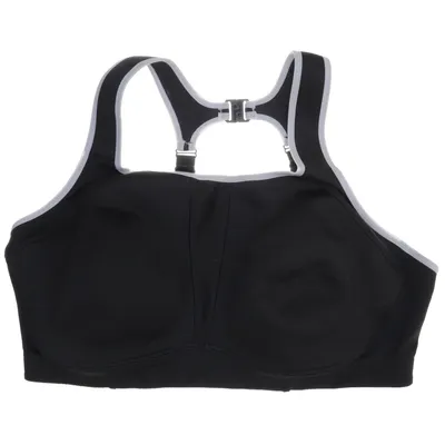Sports bra (Gray, White) from Sheego Polyester