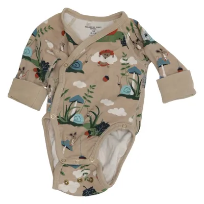 Body (Beige, Multicolored) from Polarn O. Pyret Organic cotton