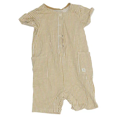 Barboteuse (Beige, Blanc) de Lindex Baby Coton