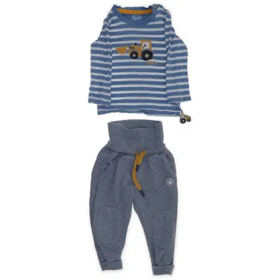 Set (Blå, Grå, Vit) från Sigikid Bomull, Polyester