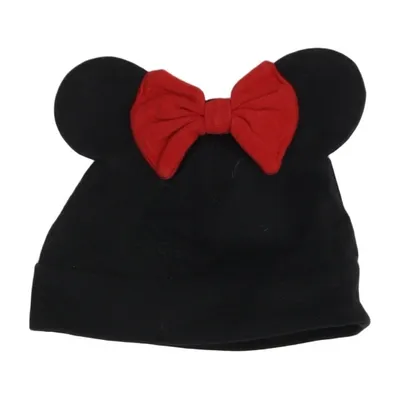 Beanie-Mütze (Schwarz, Rot) von H&M x Disney Baumwolle, Elasthan