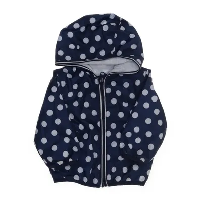 Jacket (Blue, White) from Chicco Polyester, Cotton