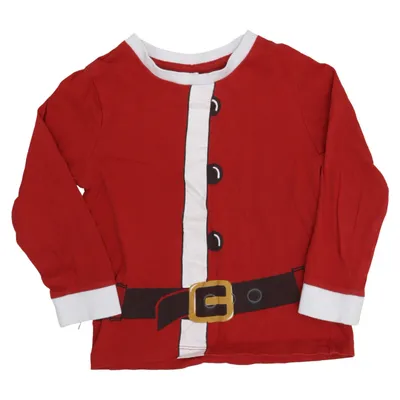 Lange mouwen shirt (Rood, Wit, Zwart) van Christmas Crossbow Katoen