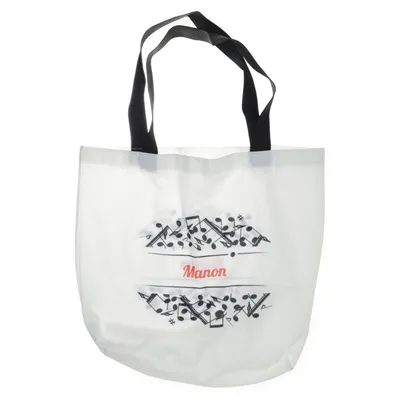 Sac en toile (Blanc, Multicolore) de Manon