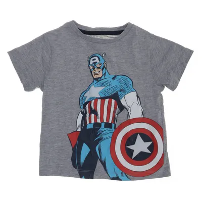 T-shirt (Grå, Flerfärgad) från Marvel Comics Bomull, Polyester