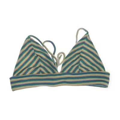 Crop top (Grön, Gul, Blå) från Bershka