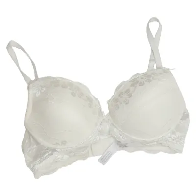 Bra (White) from Emilia Cotton, Elastane, Polyamide