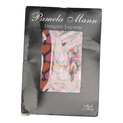 Nylon tights (Candy Hearts Printed Tights) from Pamela Mann Elastane, Polyamide