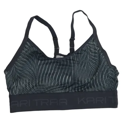 Sport-bh (Blauw) van Kari Traa Elastaan, Polyester, Wol