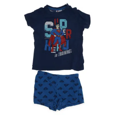 Set (Blå, Röd) från Superman Ekologisk bomull