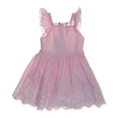 Klänning (Rosa, Vit) från Carter's Bomull, Nylon, Polyester