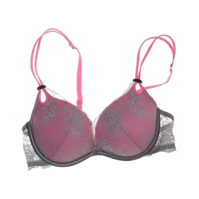 Bra (Pink, Gray) from Victoria's Secret Elastane, Polyamide