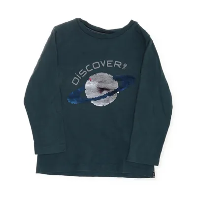 Långärmad t-shirt (Grön) från Okaïdi Bomull