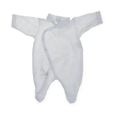 Barboteuse (Blanc) de Petit Bateau Coton, Polyamide