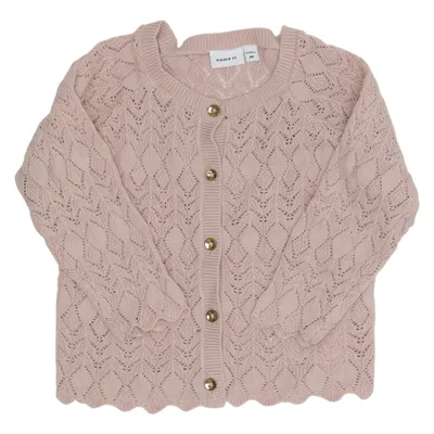 Kofta (Rosa) från Name It Ekologisk bomull