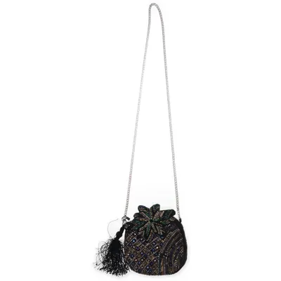 Axelremsväska (Svart, Flerfärgad) från Zara Basic Collection