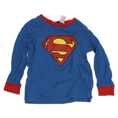 Lange mouwen shirt (Blauw, Rood, Geel) van DC Comics