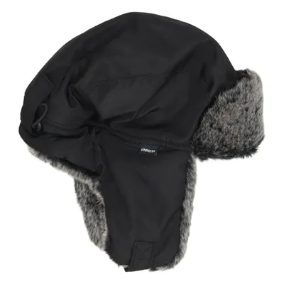 Chapeau de trappeur (Noir) de Lindberg Fausse fourrure, Polyamide, Polyester