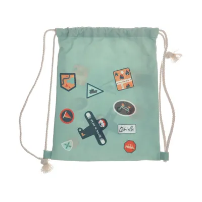 Gympapåse (Grön, Flerfärgad) från Olli Ella Bomull, Polyester