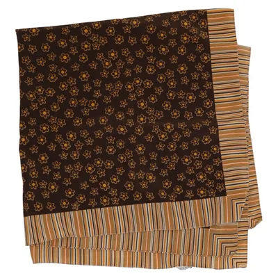 Scarf (Brun, Gul, Flerfärgad) från Stefanel Polyester