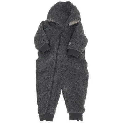 Overall (Grå) från Lindex Baby Polyester, Ull